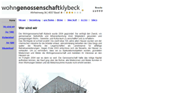 Desktop Screenshot of klybeck.org