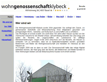 Tablet Screenshot of klybeck.org